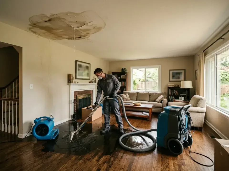 attic-pipe-burst-ceiling-drip-008 — frequently asked questions, Water Damage Restoration & Carpet Care in Middletown, OH